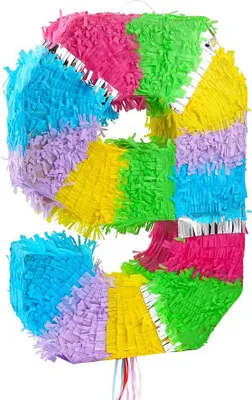 Obrázok produktu pre Zahl piñata 9 kusov pasteliek