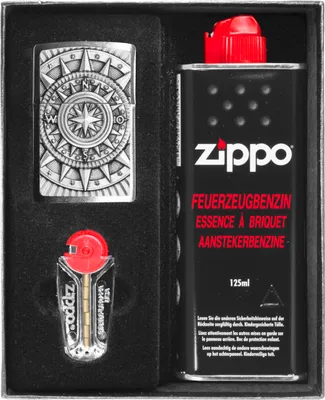 Obrázok produktu pre Sada zapaľovačov ZIPPO COMPASS EMBLEM dar No1
