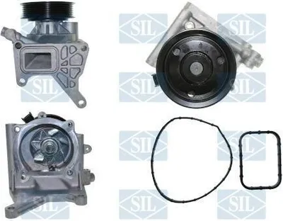 Produktbild von Saleri SIL PA1595 Kühlmittelpumpe Wasserpumpe für OPEL INSIGNIA Caravan Mokka / Mokka X (J13) Astra J Sports Tourer (P10) ASTRA J