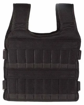 Immagine prodotto di Gilet da allenamento con i pesi, realizzato in mesh traspirante, da 15 kg, regolabile, per allenamenti con i pesi fino a 100 kg