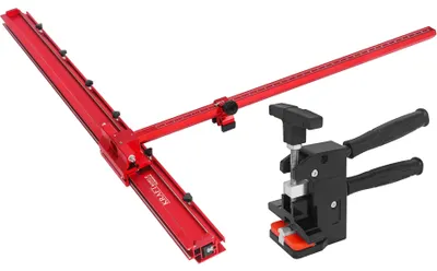 Zdjęcie produktu dla KRAFT&DELE | Przecinarka do płytek, o całkowitej długości cięcia 90 cm „T”, maszyna do cięcia płytek, prowadnica 1,7 m
