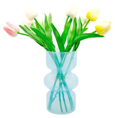 Productafbeelding van Geometrische Glazen Vaas voor Bloemen
