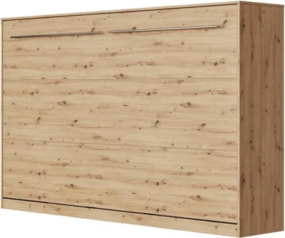 Produktbild von SMARTBett Schrankbett Standard  Wildeiche 120 Horizontal