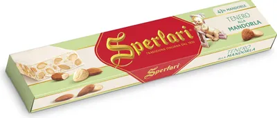 Produktbild von Sperlari - Weicher Turron, Torrone, Weicher Mandel-Nougat, glutenfrei - 150g