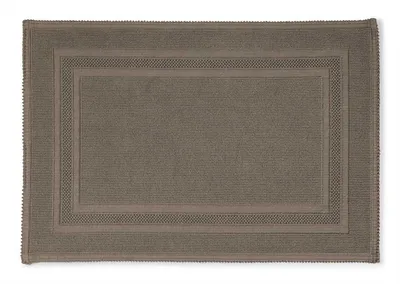Produktbild von Rhomtuft Badteppich Gala eckig 70 x 120 cm  Farbe  taupe
