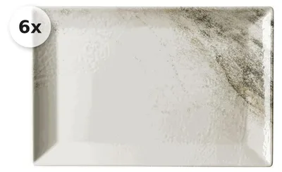 Produktbild von Servierplatte 30x20cm 6er Set Arezzo