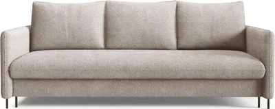 Produktbild von Sofa Bella Boucle beige mit Schlaffunktion - Stoff Abriamo 3