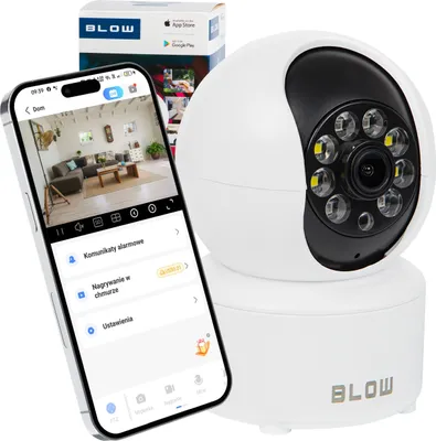 Produktbild von Innen Wifi Ip Kamera 3Mpx 2K Zoom Bewegungserkennung 75° Smart