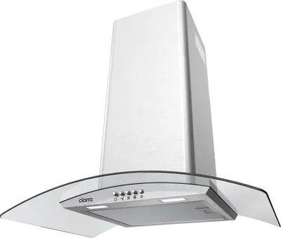 Produktbild von CIARRA 60cm odsávač pár s kapotou na stenu z nerezovej ocele so sklom 370m³/h CBCS6506C-OW