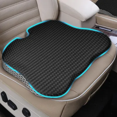 Produktbild von Keilförmiges Autositzkissen, Sitzkissen aus Memory-Schaum, orthopädisches Sitzkissen zur Schmerzlinderung, Sitzerhöhung für Erwachsene
