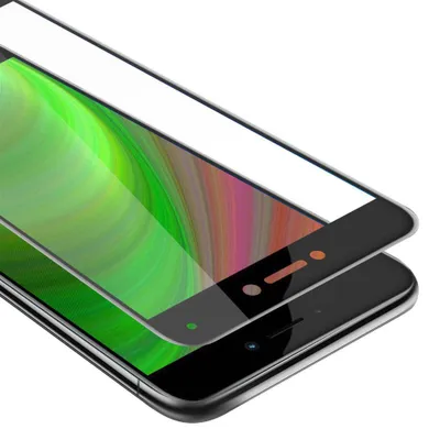 Immagine prodotto di Cadorabo pellicola blindata per Honor 8 LITE pellicola protettiva in nero a schermo intero vetro temperato di protezione del display