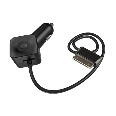 Immagine prodotto di Muvit, caricatore per auto accendisigari 1A 30PIN 1,2M, nero