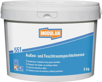 Obrázek produktu pro Opravná a plošná stěrka Modulan 551 5 kg vnější