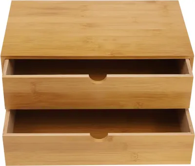 Obrázek produktu pro Kancelářský organizér se 2 zásuvkami 33x19x16cm Zásuvkový box na kancelářské potřeby