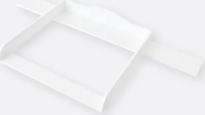 Produktbild von KraftKids Wickelaufsatz Weiß passend für IKEA HEMNES Kommode 160 cm – stabil, abnehmbar, sicher