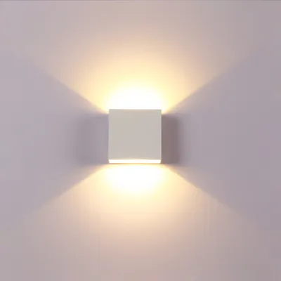 Produktbild von LED Wandleuchte Moderne Flur Wandleuchten 6W 3000K Up Down Warme Wandleuchten für Wohnzimmer Schlafzimmer Gang Korridor