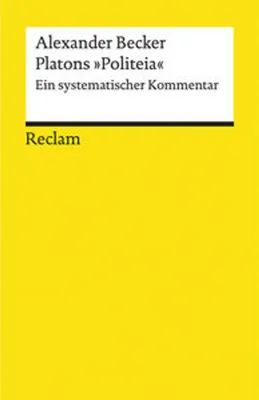 Produktbild von Platons "Politeia"