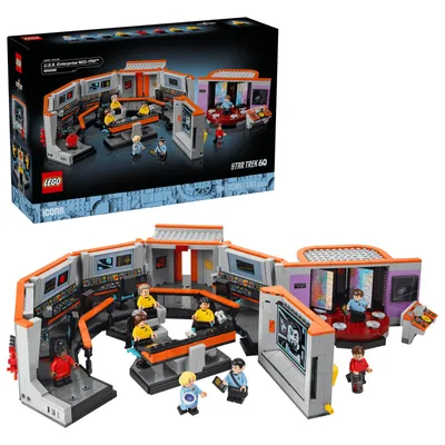 Produktbild von LEGO ICONS Star Trek: U.S.S. Enterprise NCC-1701TM Brücke, Bausatz, 18 Jahr(e), Kunststoff, 1701 Stück(e), 2,18 kg