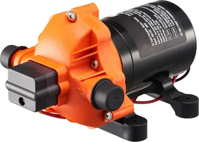 Obrázok produktu pre membránové čerpadlo 12V 3GPM 11,36 l/min - 3-komorové vodné čerpadlo s tlakovým spínačom - Vysoko výkonný systém zásobovania vodou