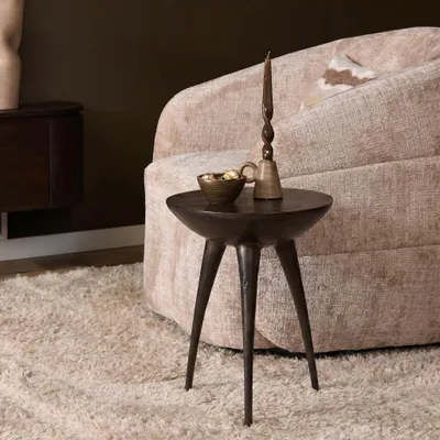 Productafbeelding van StarFurn Salontafel Elze Ø38cm, AI-gegenereerde afbeelding
