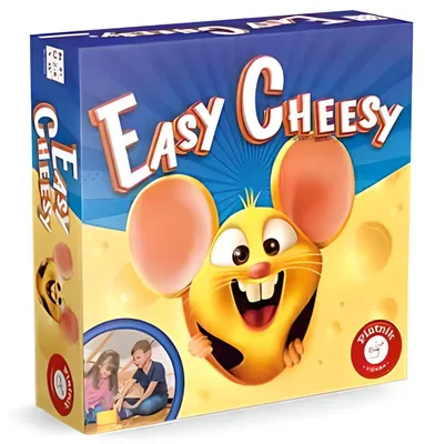 Produktbild von Piatnik Easy Cheesy, Brettspiel, Glücksspiel, 4 Jahr(e), 10 min, Familienspiel