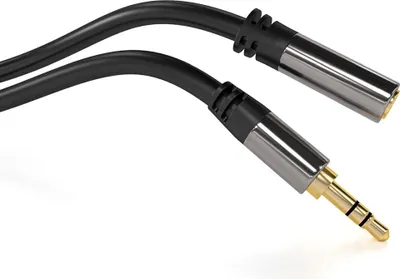 Zdjęcie produktu dla PremiumCord HQ ekranowany przedłużacz jack 3.5mm - jack 3.5mm M/F 5m