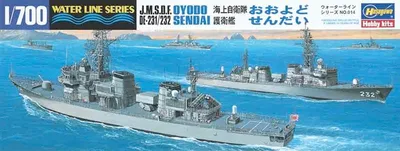 Image de Hasegawa HAS49014 JMSDF DE 231/232 Oyodo & Sendai (Waterline 014)
