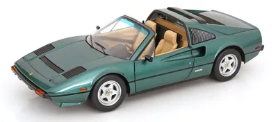 Produktbild von KK Scale 120274 Ferrari 308 GTS QV 1982 grün metallic TV-Serie Magnum 1:12