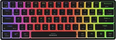 Obrázok produktu pre Klávesnica GENESIS Thor 660 G2 Gateron, hnedá a čierna