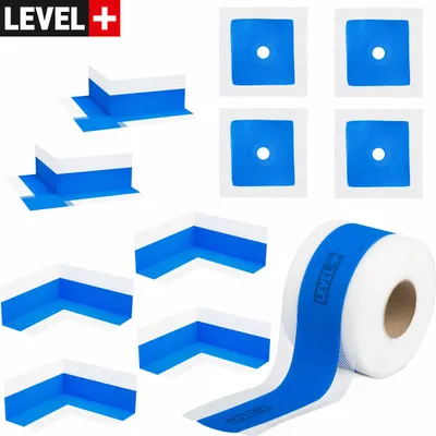 Produktbild von DichtSet Bandset Dichtband 10m Dichtecken Dichtmanschetten Bad Dusche SET B13