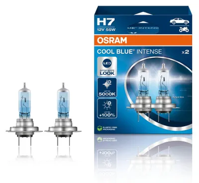 Produktbild von OSRAM COOL BLUE INTENSE NextGen. H7 PX26d 12V/55W (2er Box)