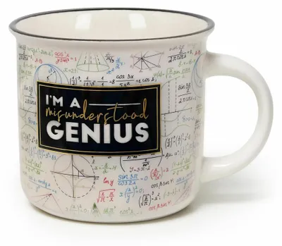 Zdjęcie produktu dla Nowy Kubek Z Porcelany Bone China – Cup-Puccino – Genius