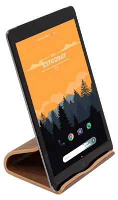 Produktbild von Terratec 219731, Handy/Smartphone, Tablet/UMPC, Passive Halterung, Drinnen, Holz