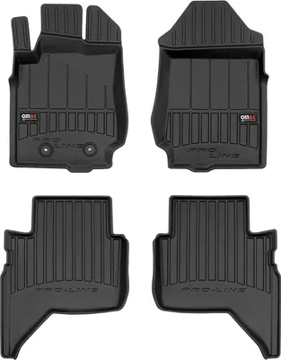 Zdjęcie produktu dla 2011-2024 Dywaniki podłogowe Ford Ranger TPE czarne 4 szt