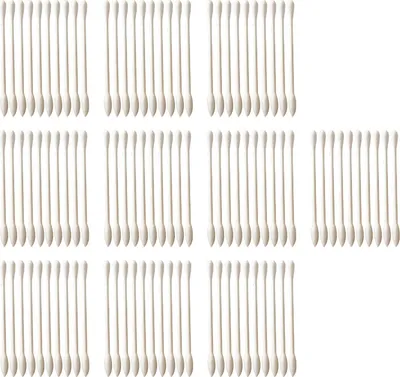 Immagine prodotto di Boccioli di cotone portatili, confezione singola, applicatore struccante monouso con doppia punta, boccioli morbidi per il viaggio