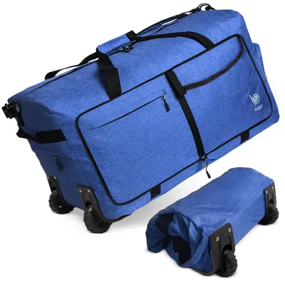 Image de Solidchoice - Sac de voyage pliable avec roulettes