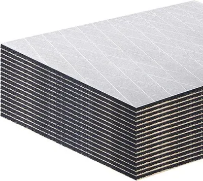 Obrázok produktu pre 13-dielna 6 mm zvukovoizolačná podložka s samolepiacou hliníkovou fóliou pre automobily – na zvukovoizoláciu a tlmenie (1,68 m²)