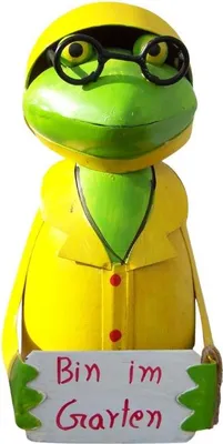 Produktbild von Zaunhocker Regen Frosch Garten