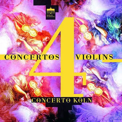 Produktbild von Concertos 4 Violins