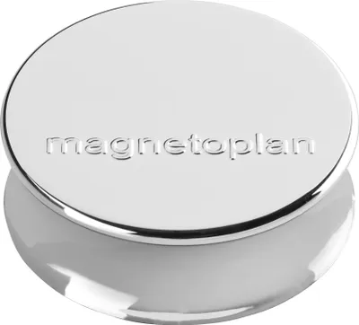 Produktbild von Magnet Ergo Large 1665032 34mm silber 10 Stück Packung mit 20 Stück