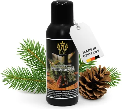 Produktbild von HAF Saunaaufguss Fichtennadel 100 ml - Sauna Aufgussmittel - Saunaduft mit natürlichen ätherischen Ölen für intensiven & langhaltenden Duft