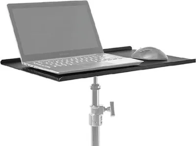 Produktbild von StudioKing MC-1120-S Notebookhalter für 23 Zoll Laptops mit Arca Swiss Halterung