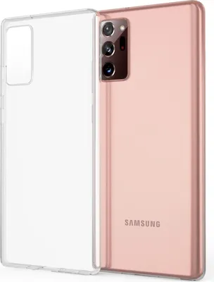Immagine prodotto di Custodia NALIA "GLAZE" per Samsung Galaxy Note 20 Ultra - Custodia protettiva in TPU trasparente, anti-ingiallimento, sottile e leggera - Custodia trasparente per cellulare