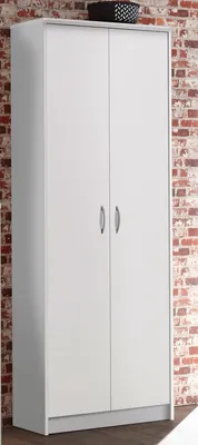 Produktbild von Schrank Beistellschrank Seitenschrank Standschrank Mehrzweckschrank "Olli II" Weiß