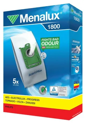 Immagine prodotto di Menalux 5 sacchi microfibra aspirapolvere AEG Clario UltraOne ZAN36 U36 TO36