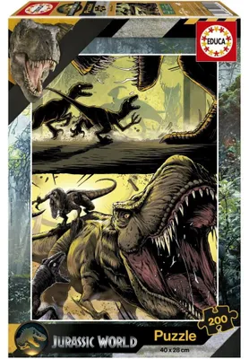 Obrázok produktu pre EDUCA Puzzle: Jurassic World, 200 dielikov