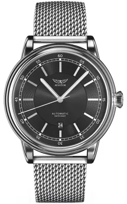 Productafbeelding van Uhr herenhorloge, zilverkleurig, model Aviator-V.3.32.0.232.5
