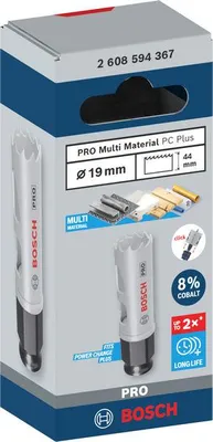 Produktbild von PRO Multi Material PC Plus Lochsäge, 19 mm