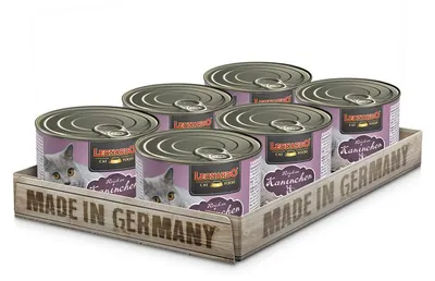 Produktbild von Leonardo Cat Food LEONARDO Reich an Kaninchen, Adult, Kaninchen, 200 g, Ohne Soja, Ohne künstliche Farbstoffe