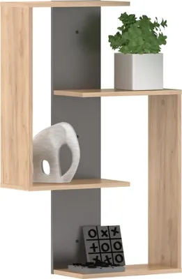 Produktbild von Kondela Regal Valpa - Eiche Artisan / Graphit
